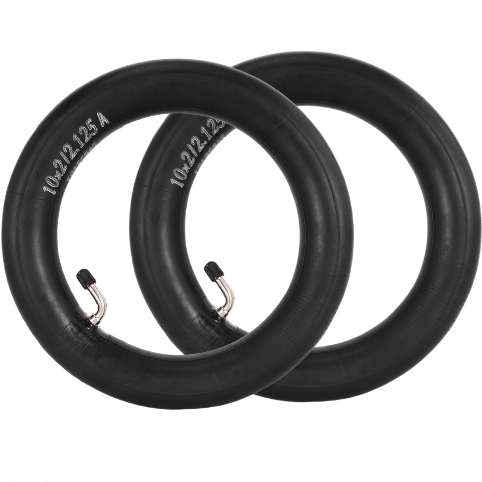 2er Packung 10 x 2,125 (10 Zoll) Innenrohr Ersatz 0 Grad für selbstausgleichender 2-Rad-Roller von RUHUO