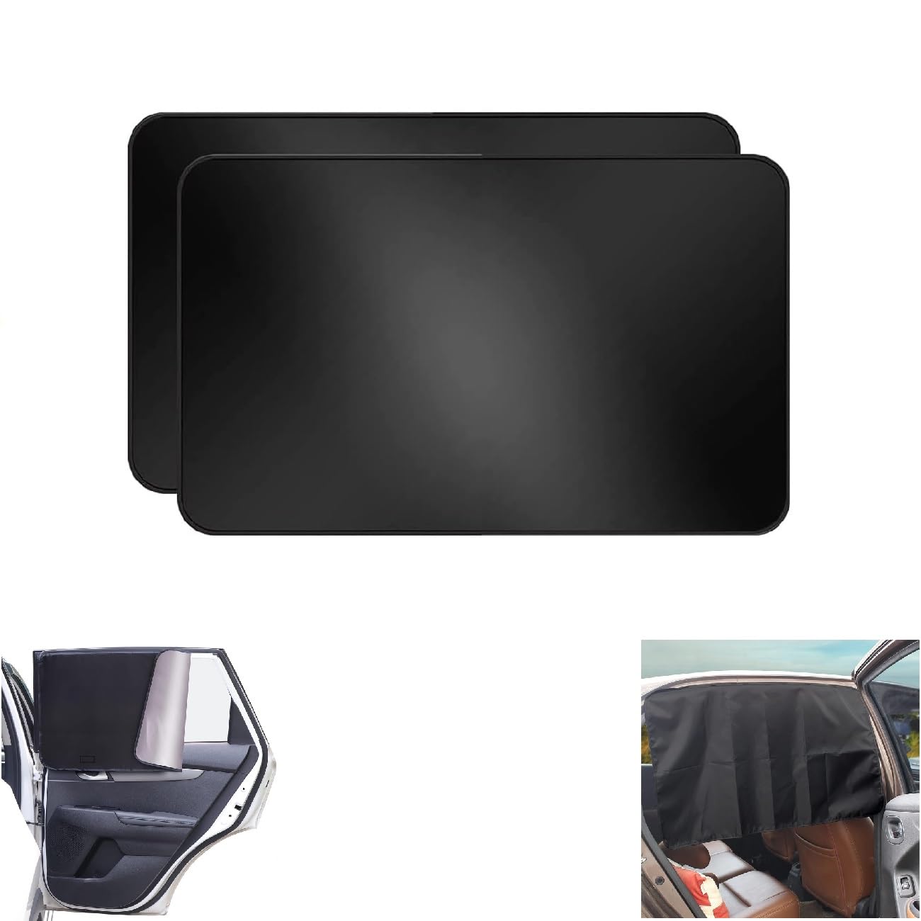 2 Stück Sonnenschutz Auto Baby, Vorhang Magnetisch für UV-Schutz Hitzeschutz, Verdunkelung, Sonnenschutz für Seitenscheiben, Autofenster Sonnenschutz Kinder, 80 * 50cm 2 Stück Sonnenschutz Auto Baby, Vorhang Magnetisch für UV-Schutz Hitzeschutz, Verdunkelung, Sonnenschutz für Seitenscheiben, Autofenster Sonnenschutz Kinder, 80 * 50cm von RUISCHENTONG