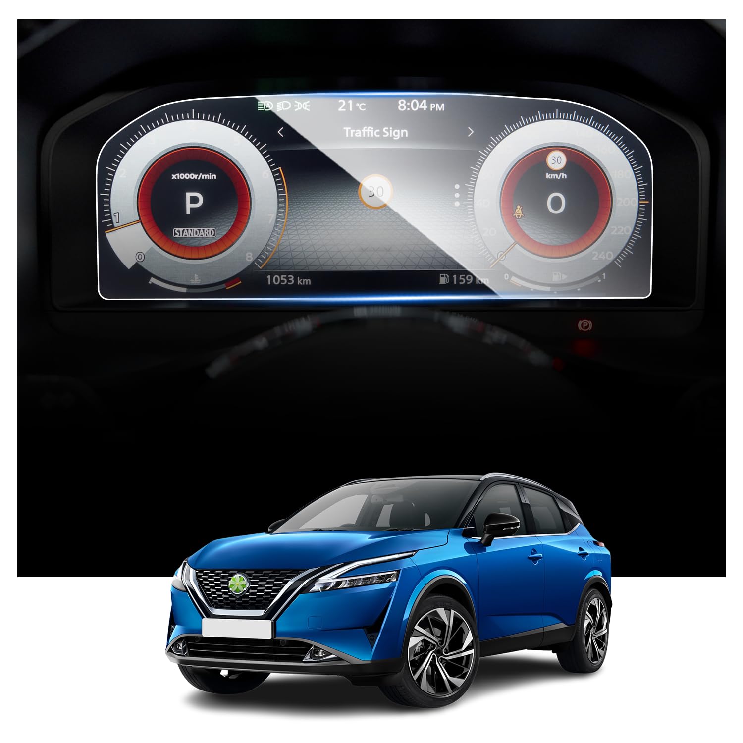 RUIYA 12.3" Nissan Qashqai J12 2021-2024 Navigation Schutzfolie, Kompatibel mit Qashqai J12 GPS Displayschutzfolie 9H Kratzfest Anti-Fingerprint Qashqai Schutzfolie Auto Navigation Glas RUIYA 12.3" Nissan Qashqai J12 2021-2024 Navigation Schutzfolie, Kompatibel mit Qashqai J12 GPS Displayschutzfolie 9H Kratzfest Anti-Fingerprint Qashqai Schutzfolie Auto Navigation Glas von RUIYA