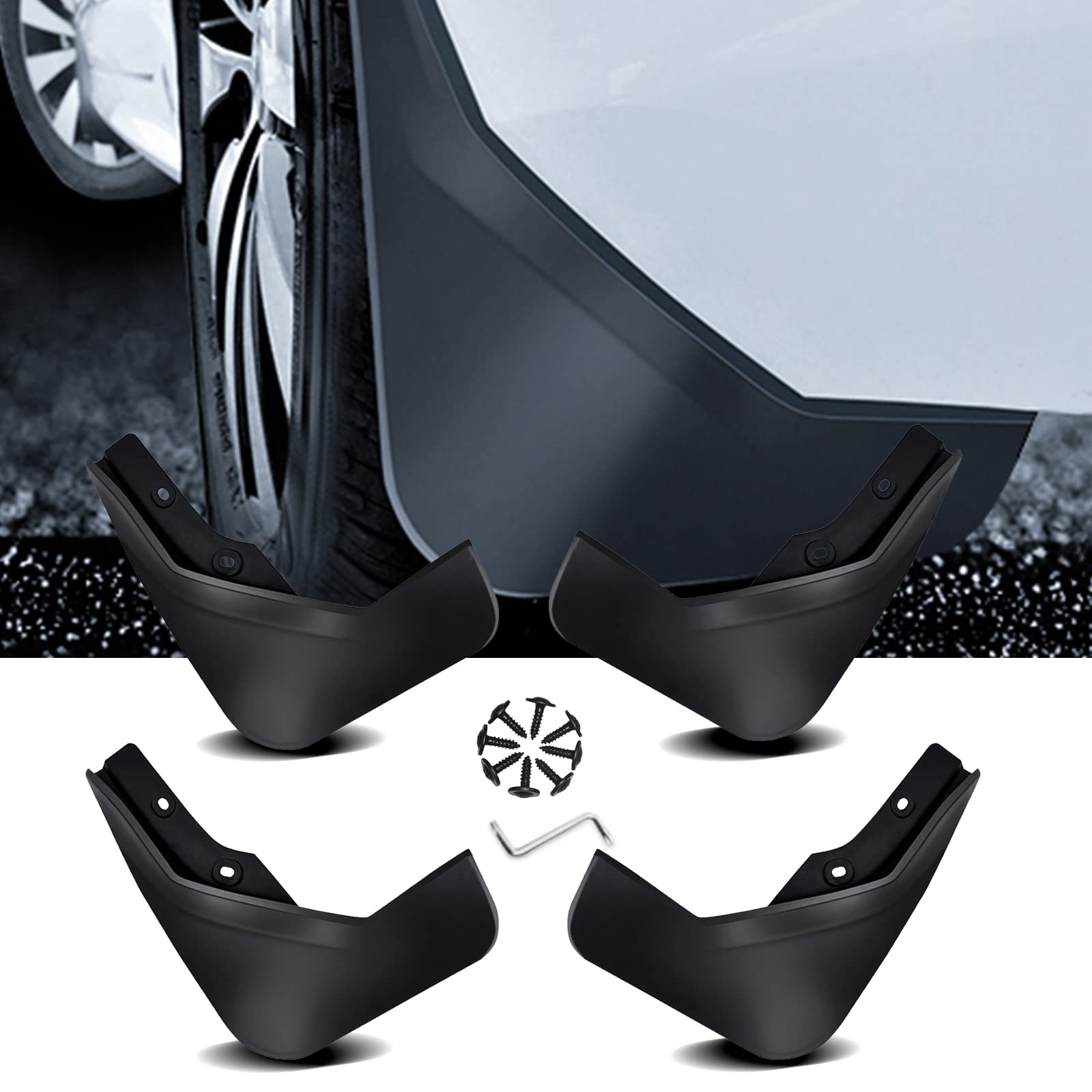 Ruiya Kompatibel mit Toyota CHR 2016-2023 Auto Kotflügel, Auto Schmutzfänger Die Mud Guards vorne hinten Links rechts Ersatzteil Auto Rad Schutz Schlamm Fender CHR Zubehör Ruiya Kompatibel mit Toyota CHR 2016-2023 Auto Kotflügel, Auto Schmutzfänger Die Mud Guards vorne hinten Links rechts Ersatzteil Auto Rad Schutz Schlamm Fender CHR Zubehör von RUIYA