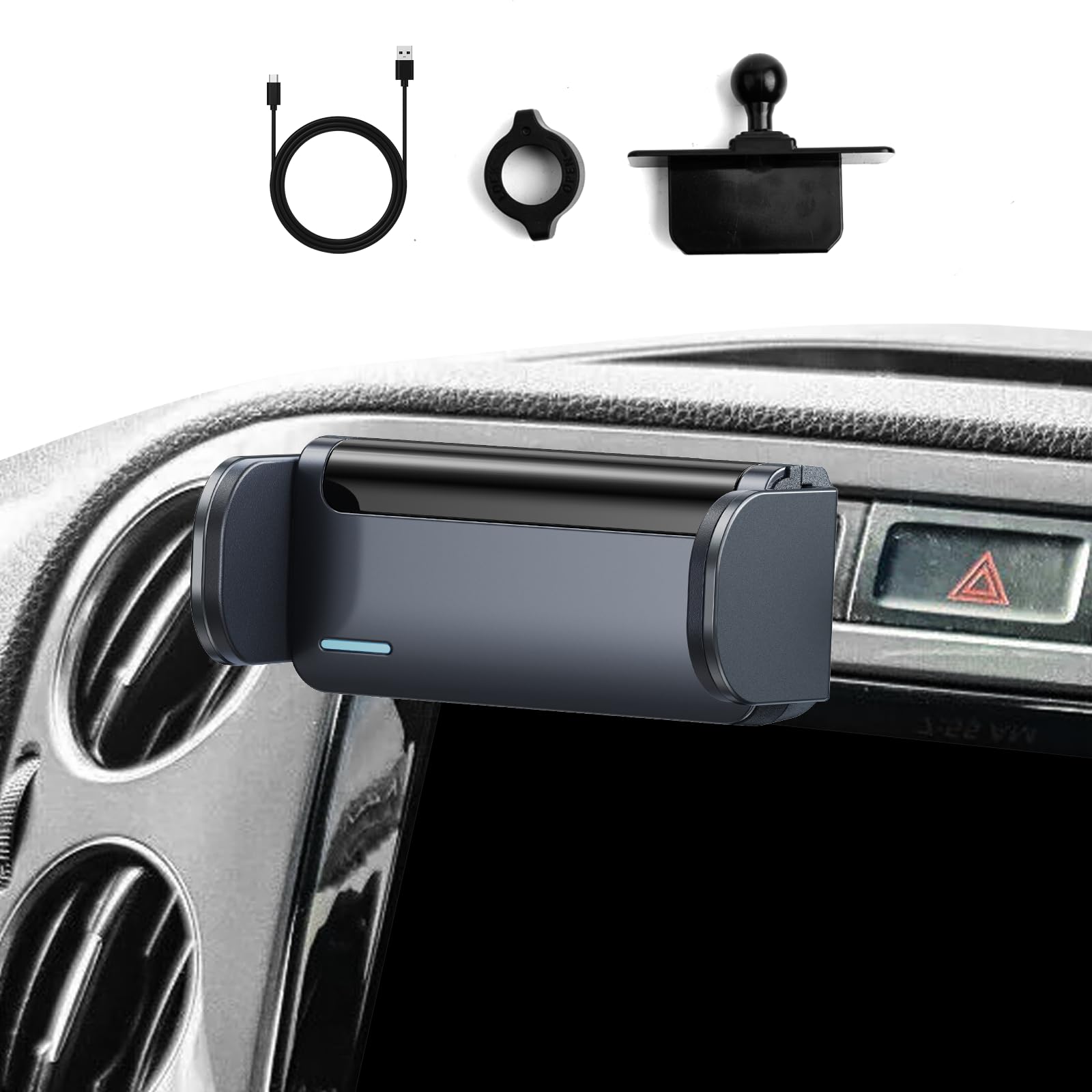 RUIYA Auto-elektrischer Handyhalter Kompatibel mit VW Tiguan MK1 5N 2007-2015, Auto Handyhalter Lüftung KFZ Handy Halterung 360° Rotation KFZ Handy Halterung Tiguan 1 Zubehör Telefonhalter RUIYA Auto-elektrischer Handyhalter Kompatibel mit VW Tiguan MK1 5N 2007-2015, Auto Handyhalter Lüftung KFZ Handy Halterung 360° Rotation KFZ Handy Halterung Tiguan 1 Zubehör Telefonhalter von RUIYA