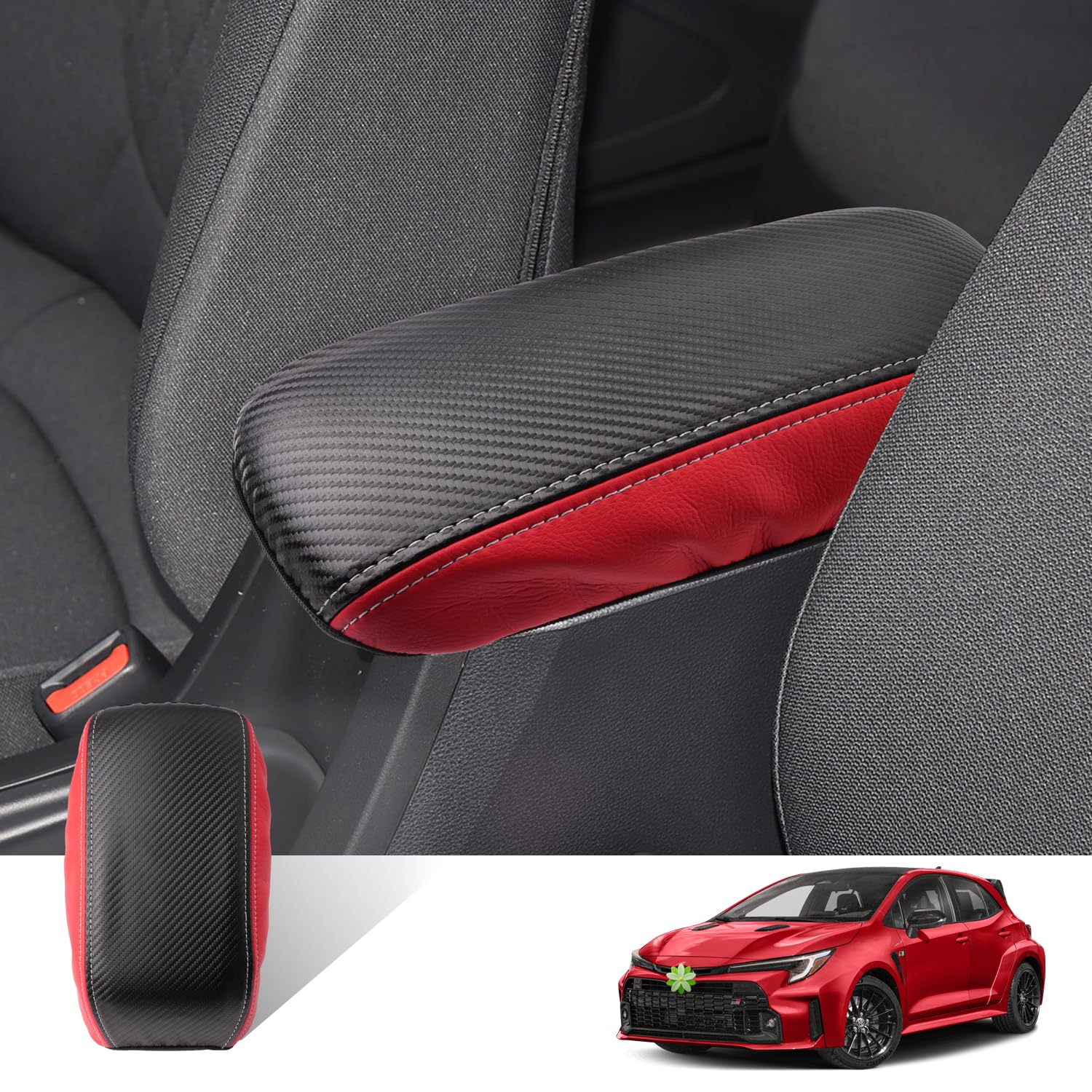 Ruiya Corolla Mittelarmlehne Abdeckung Corolla 2019+ Zubehör Mittelkonsole Armlehnenbezug Armlehnen Abdeckung Armlehnenbezüge Kompatibel mit Toyota Corolla E210 2019-2025 | Corolla Cross 2022-2025 Ruiya Corolla Mittelarmlehne Abdeckung Corolla 2019+ Zubehör Mittelkonsole Armlehnenbezug Armlehnen Abdeckung Armlehnenbezüge Kompatibel mit Toyota Corolla E210 2019-2025 | Corolla Cross 2022-2025 von RUIYA