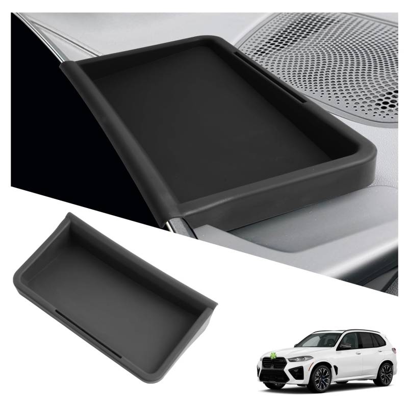 Ruiya Kompatibel mit BMW X5 G05/X6 G06/X7 G07 2023 2024 2025 Mittelkonsole Aufbewahrungsbox, Armlehne Organizer Tray Mittelarmlehne Handschuhfach Mittelkonsole Organizer Ablagefach BMW X5 Zubehör von RUIYA