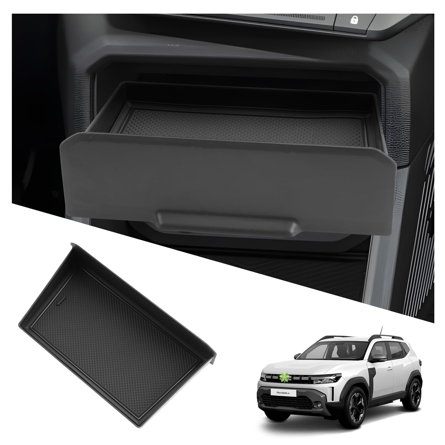 Ruiya Kompatibel mit Neu Dacia Duster 3 SUV | Hybrid | 4X2 4X4 | Extreme 2024 2025 Mittelkonsole Aufbewahrungsbox, Duster Organizer Tray Mittelkonsole Organizer Aufbewahrungsbox Duster Zubehör Ruiya Kompatibel mit Neu Dacia Duster 3 SUV | Hybrid | 4X2 4X4 | Extreme 2024 2025 Mittelkonsole Aufbewahrungsbox, Duster Organizer Tray Mittelkonsole Organizer Aufbewahrungsbox Duster Zubehör von RUIYA