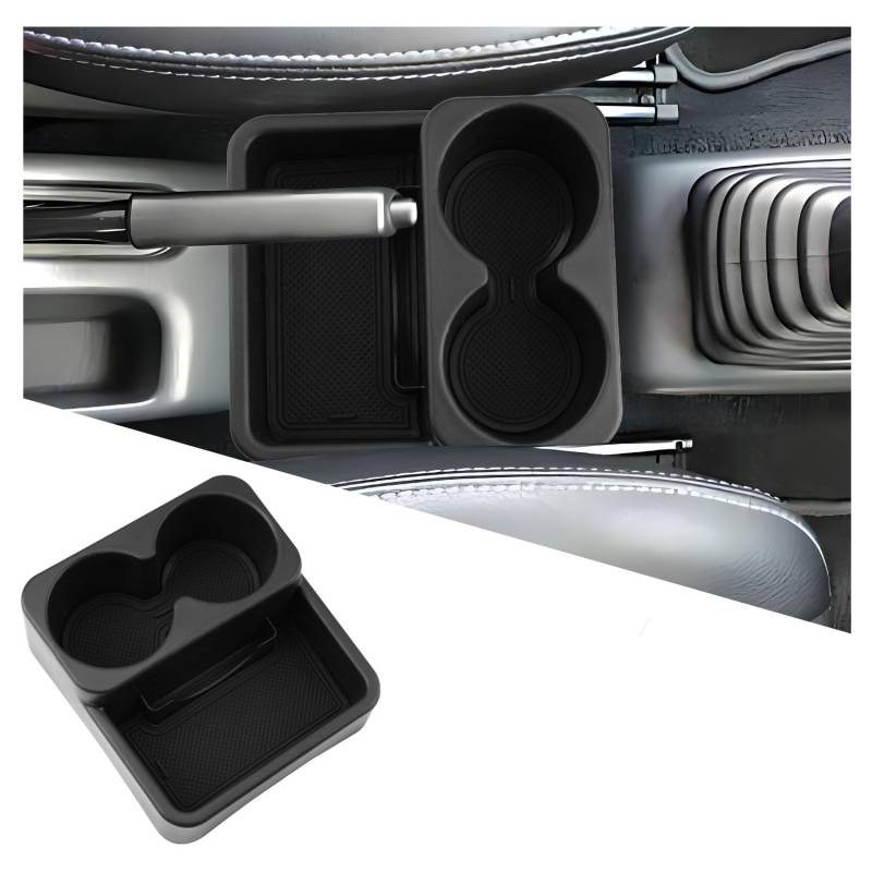 Ruiya Kompatibel mit Suzuki Jimny JB23 JB33 1998-2017 2018 (Manual Transmission) Mittelkonsole Aufbewahrungsbox, Jimny Organizer Tray Mittelkonsole Organizer Aufbewahrungsbox Jimny Zubehör von RUIYA