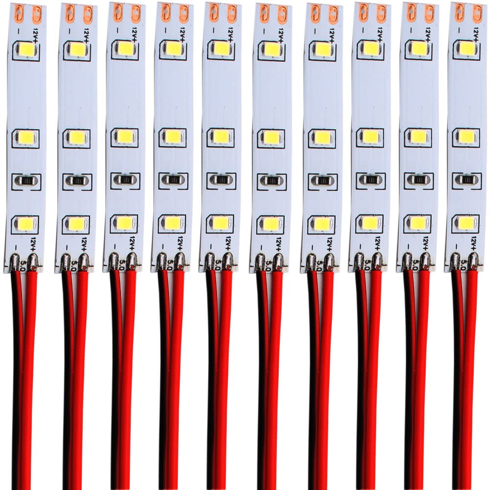 RUNCCI-YUN 10 pcs 12-18V 3-LED Hausbeleuchtung 5cm Weiss mit Kabel 10cm,Modellbau Led Beleuchtung,modellbau beleuchtung modelleisenbahn beleuchtung RUNCCI-YUN 10 pcs 12-18V 3-LED Hausbeleuchtung 5cm Weiss mit Kabel 10cm,Modellbau Led Beleuchtung,modellbau beleuchtung modelleisenbahn beleuchtung von RUNCCI-YUN