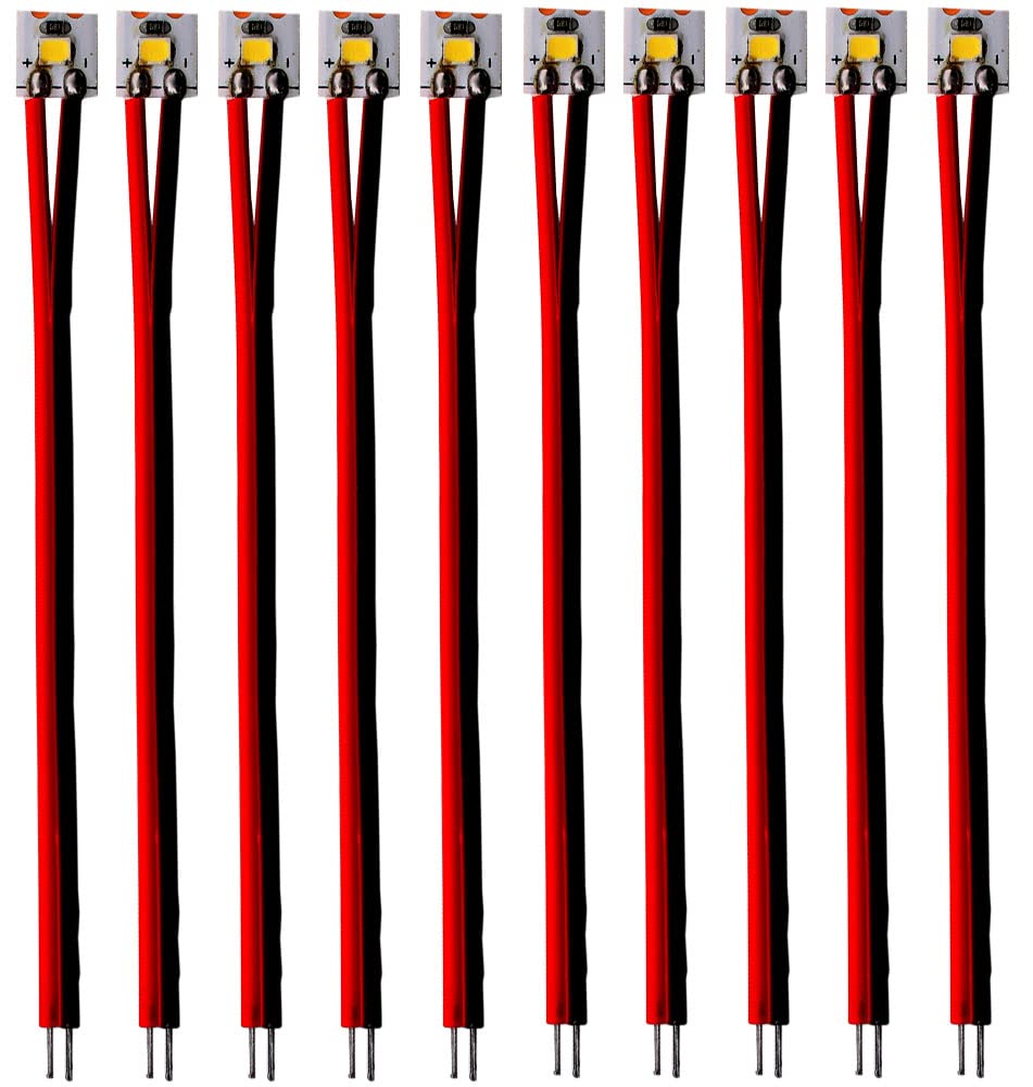 RUNCCI-YUN10 pcs 12-18V LED Hausbeleuchtung 8mm Weiss mit Kabel 10cm,Modellbau Led Beleuchtung,modellbau beleuchtung modelleisenbahn beleuchtung RUNCCI-YUN10 pcs 12-18V LED Hausbeleuchtung 8mm Weiss mit Kabel 10cm,Modellbau Led Beleuchtung,modellbau beleuchtung modelleisenbahn beleuchtung von RUNCCI-YUN