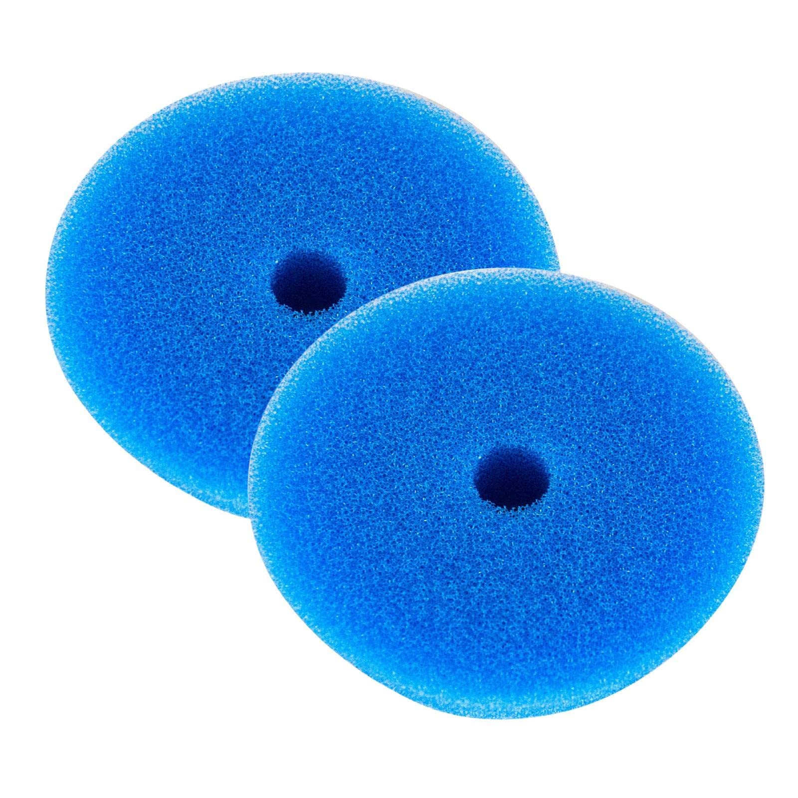 RUPES 2X Polierpad Coarse Polierschwamm Polierscheibe blau hart 150-180 mm von RUPES