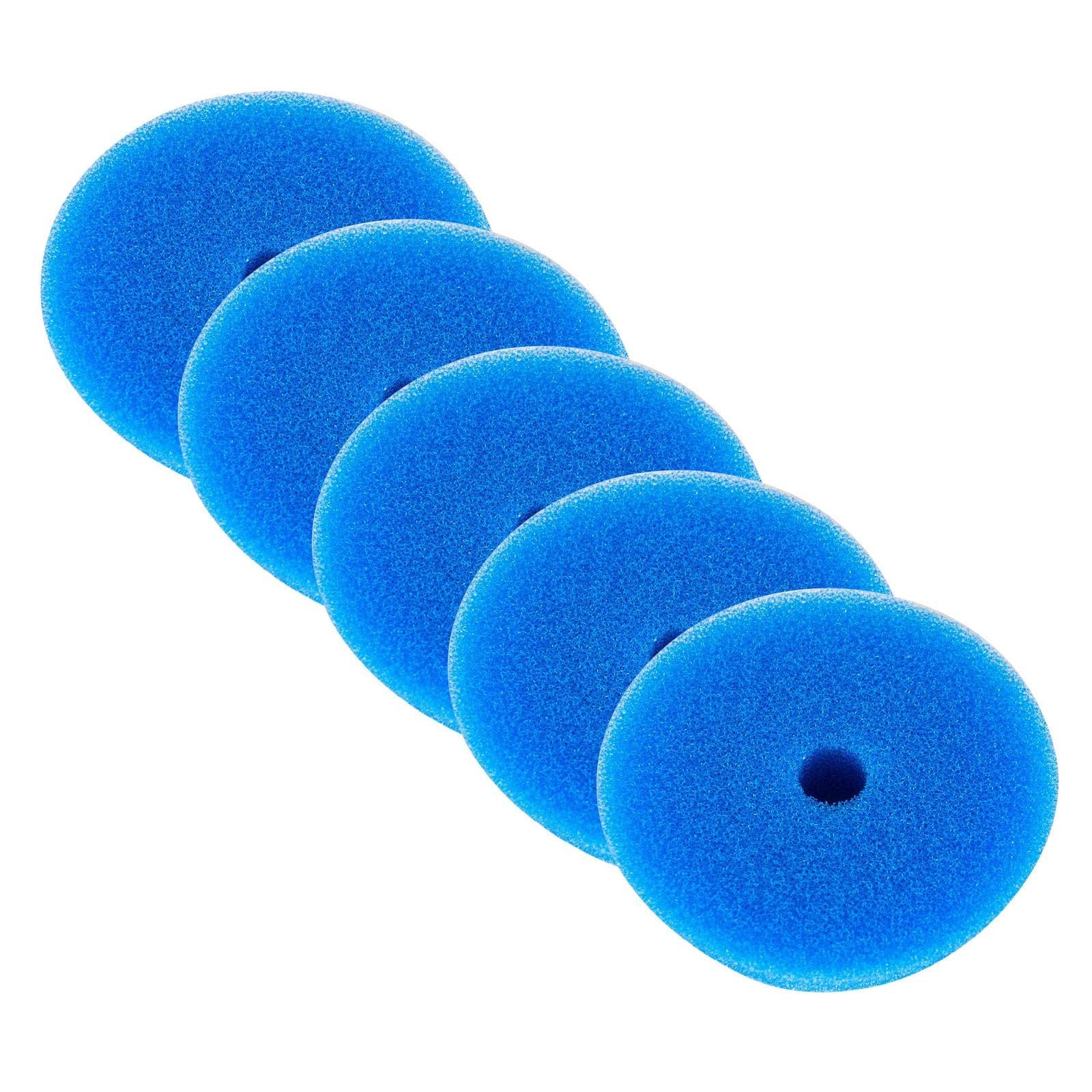 RUPES 5X Polierpad Coarse Polierschwamm Polierscheibe blau hart 130-150 mm von RUPES