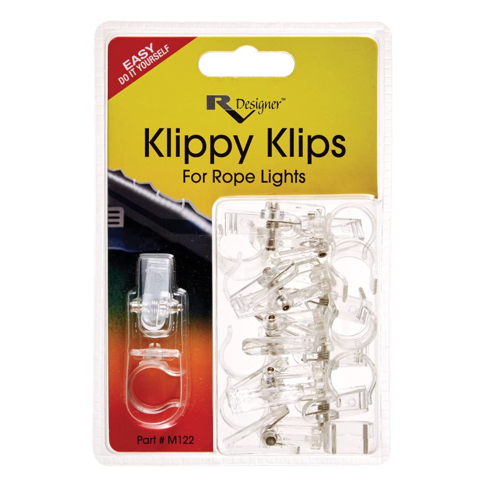 RV Designer Collection M122 Klippy Klips, Lichtschlauch-Clips, 10 Stück RV Designer Collection M122 Klippy Klips, Lichtschlauch-Clips, 10 Stück von RV Designer