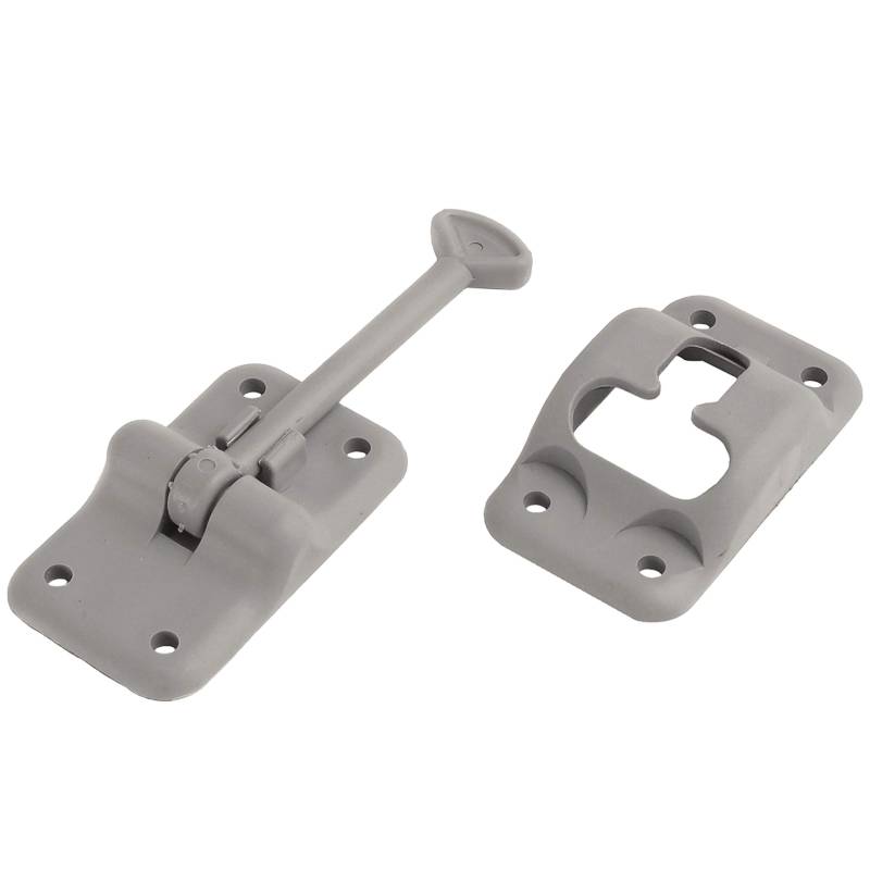 RV Designer E234 Türhalter aus Kunststoff, T-Stil, 8,9 cm, Grau, Eingangstür-Hardware von RV Designer