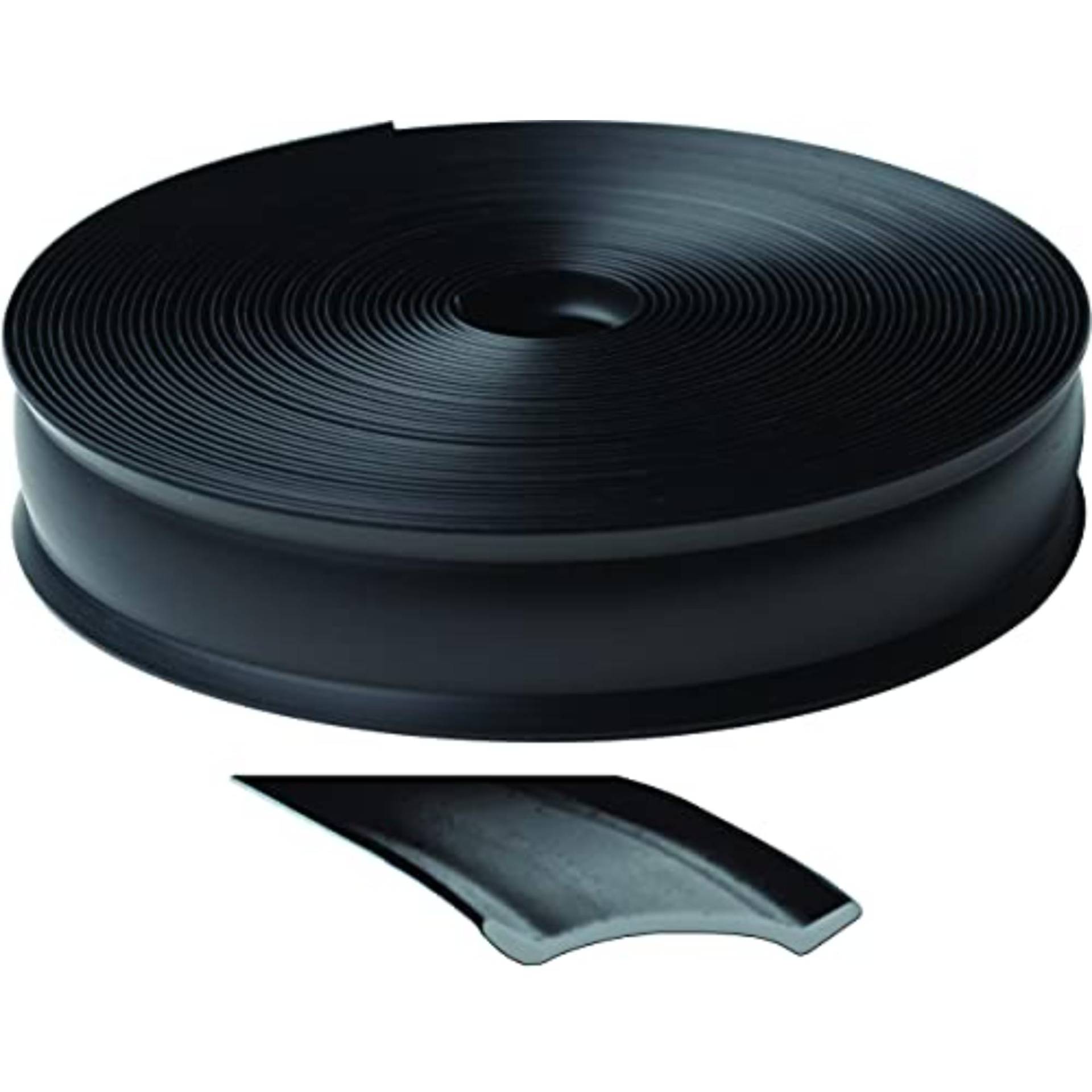 RV Designer 2,5 cm breiter Vinyl-Verkleidungseinsatz für Wohnmobile – Flexible Formteile, Außenanwendung und Dachkantenformung – ideal für Reiseanhänger und Camper, strapazierfähig, 30 m Rolle, von RV Designer