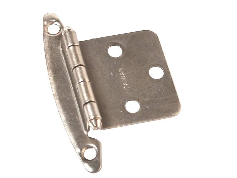 RV Designer H240, frei schwingendes Scharnier, Nickel, 2 Stück pro Packung, Schrankbeschläge. von RV Designer