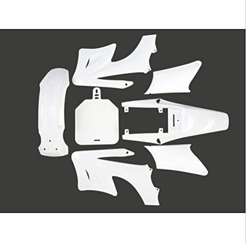 Pocketbike 2 Takt Mini Cross KDX Orion Verkleidungs SET - Weiß von RV-Parts