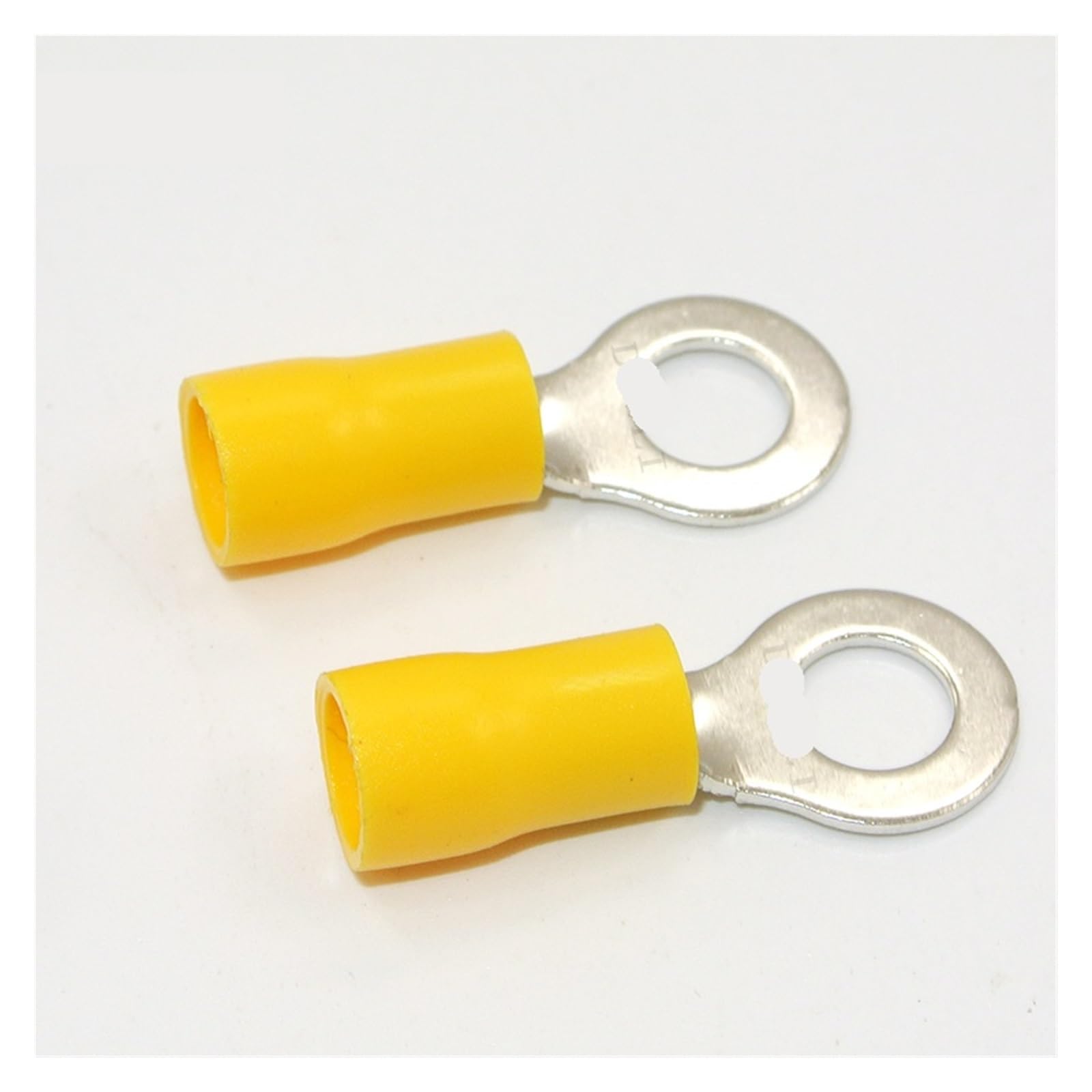 1/4" Ring Terminal Connector Yellow Vinyl 12-10 Gauge AWG 50 Pieces RV5.5-6 Crimp Terminal 1/4" Ring Terminal Connector Yellow Vinyl 12-10 Gauge AWG 50 Pieces RV5.5-6 Crimp Terminal von RVBLRDSE
