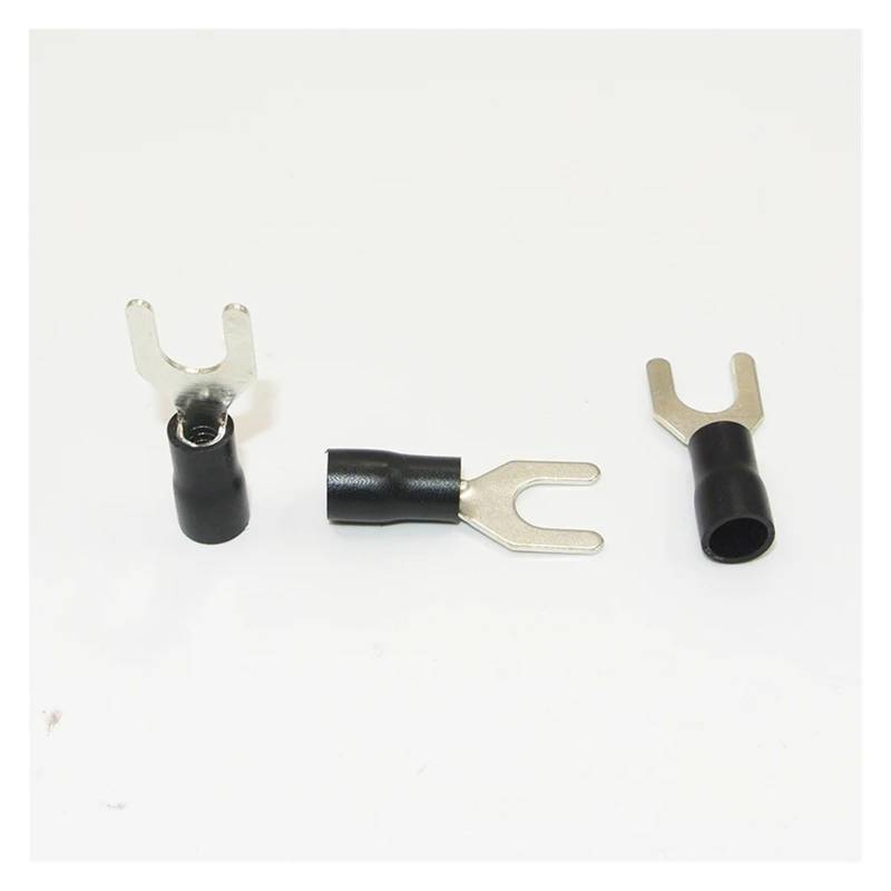 1000PCS SV3.5-6 Black 14-12 AWG 1/4'' Insulated Spade Fork Wire Connector Electrical Wiring Crimp Terminal von RVBLRDSE