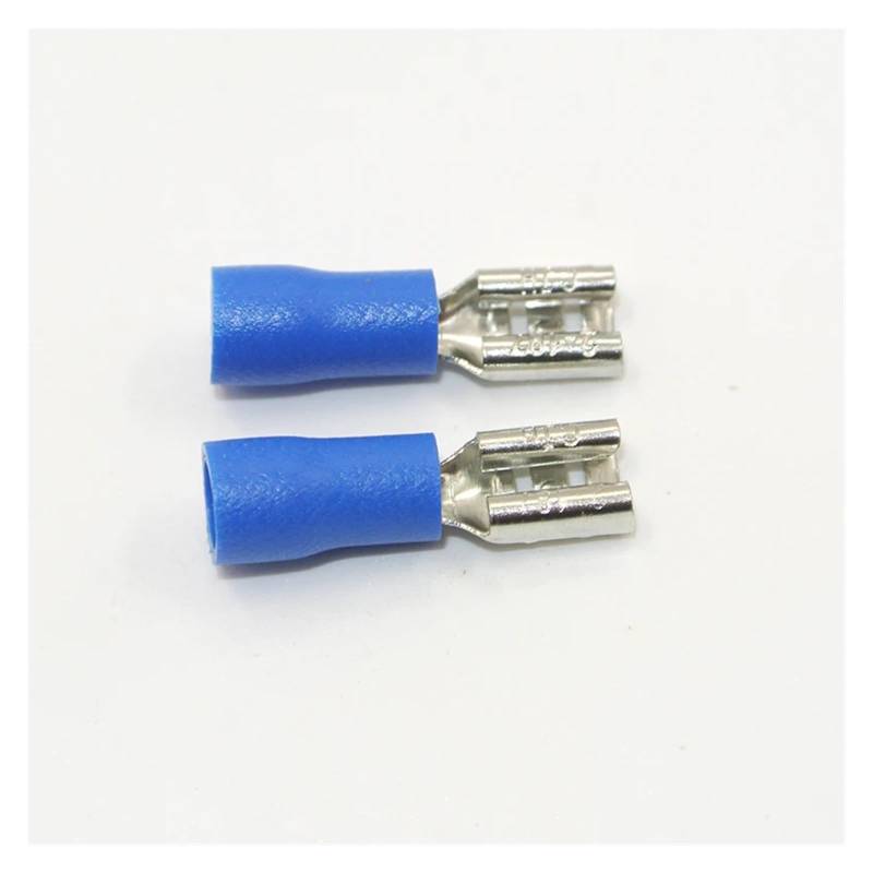1000Pcs FDD2-187 4.8mm Blue Insulated Seal Spade Wire Connector Female Crimping Terminals Electrical Crimp Terminal von RVBLRDSE