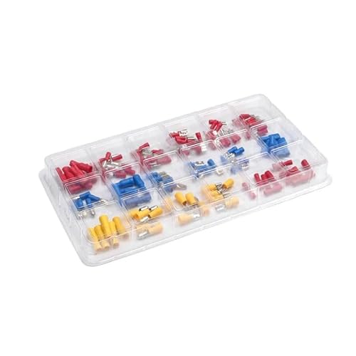 120Pcs Crimp Terminals Connector 22-10AWG Assorted Insulated Butt Cable Wire Connectors Kit for Cars Vans electronic starter 120Pcs Crimp Terminals Connector 22-10AWG Assorted Insulated Butt Cable Wire Connectors Kit for Cars Vans electronic starter von RVBLRDSE