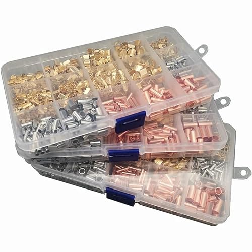 1box copper tube connector cold pressed terminal crimping buckle and wire buckle U-shaped hole docking terminal terminal von RVBLRDSE