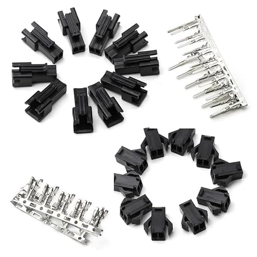 2.54mm Connector 60PCS/set Wire Cable Jumper Pin Header Housing Connector Male/Female Crimp Pin Connector Terminal Kit von RVBLRDSE