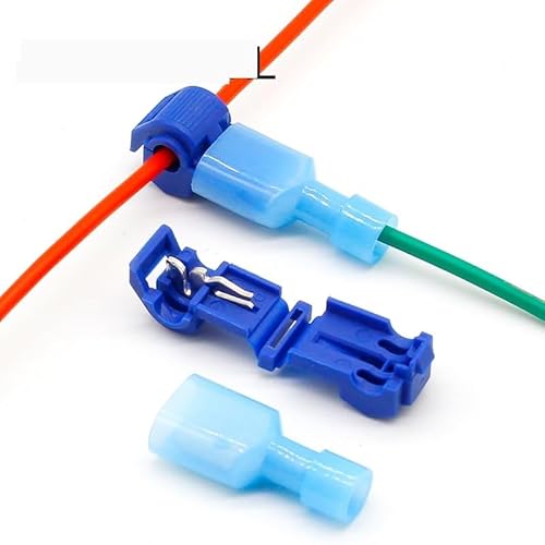 20pcs=10set L1 Blue T Type Quick Splice Crimp Terminal Wire Convenient Connector For 1.2-2.5mm Line 20pcs=10set L1 Blue T Type Quick Splice Crimp Terminal Wire Convenient Connector For 1.2-2.5mm Line von RVBLRDSE