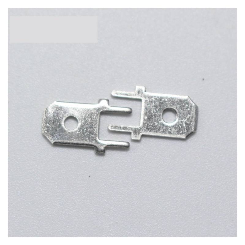 20pcs 6.3 Insert Elbow Solder Terminals 6.3mm Copper Male Crimp PCB Block Board Terminals von RVBLRDSE