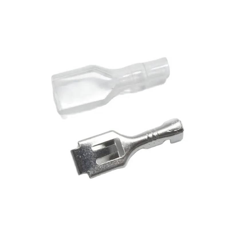 20sets 6.3 Crimp Terminal with Case 6.3mm Insulated Spring Connector Locking Female Cold Terminal with Sheath von RVBLRDSE