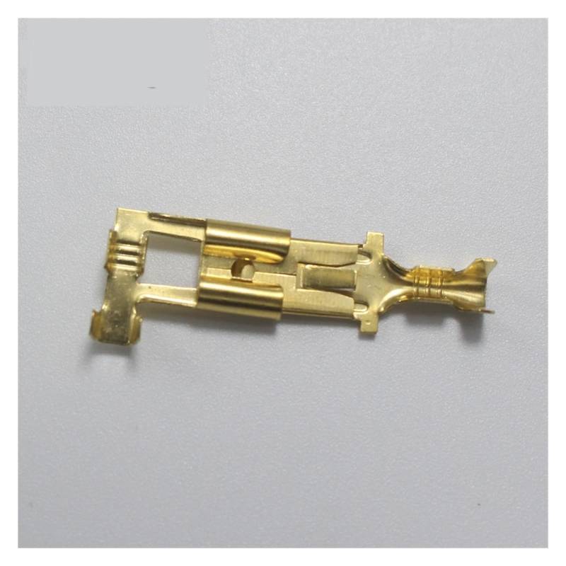 20sets Copper 6.3mm Crimp Terminal with Sheath Right Angle 6.3 mm Female Spade Connector + Male Terminals+Case von RVBLRDSE
