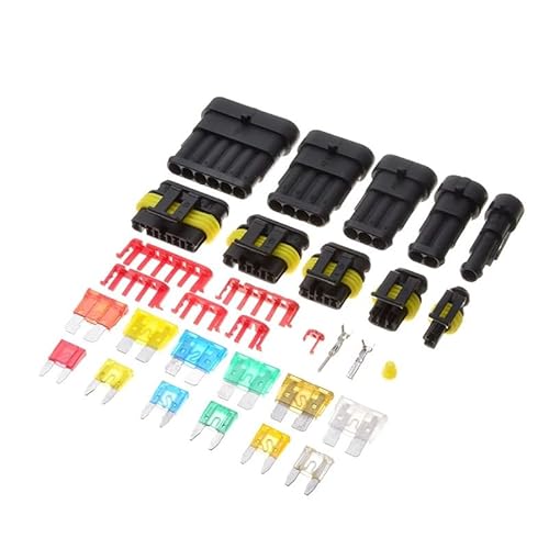 240PCS HID Waterproof Terminals Electrical Wire Connectors + Vehicle Blade Fuses Automotive Fuse Set 240PCS HID Waterproof Terminals Electrical Wire Connectors + Vehicle Blade Fuses Automotive Fuse Set von RVBLRDSE