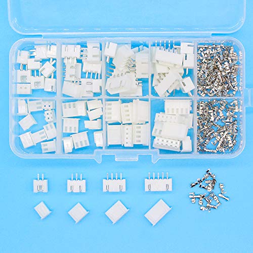 40 sets Kit in box 2p 3p 4p 5 pin 2.54mm Pitch Terminal/Housing/Pin Header Connector Wire Connectors Adaptor XH Kits 40 sets Kit in box 2p 3p 4p 5 pin 2.54mm Pitch Terminal/Housing/Pin Header Connector Wire Connectors Adaptor XH Kits von RVBLRDSE