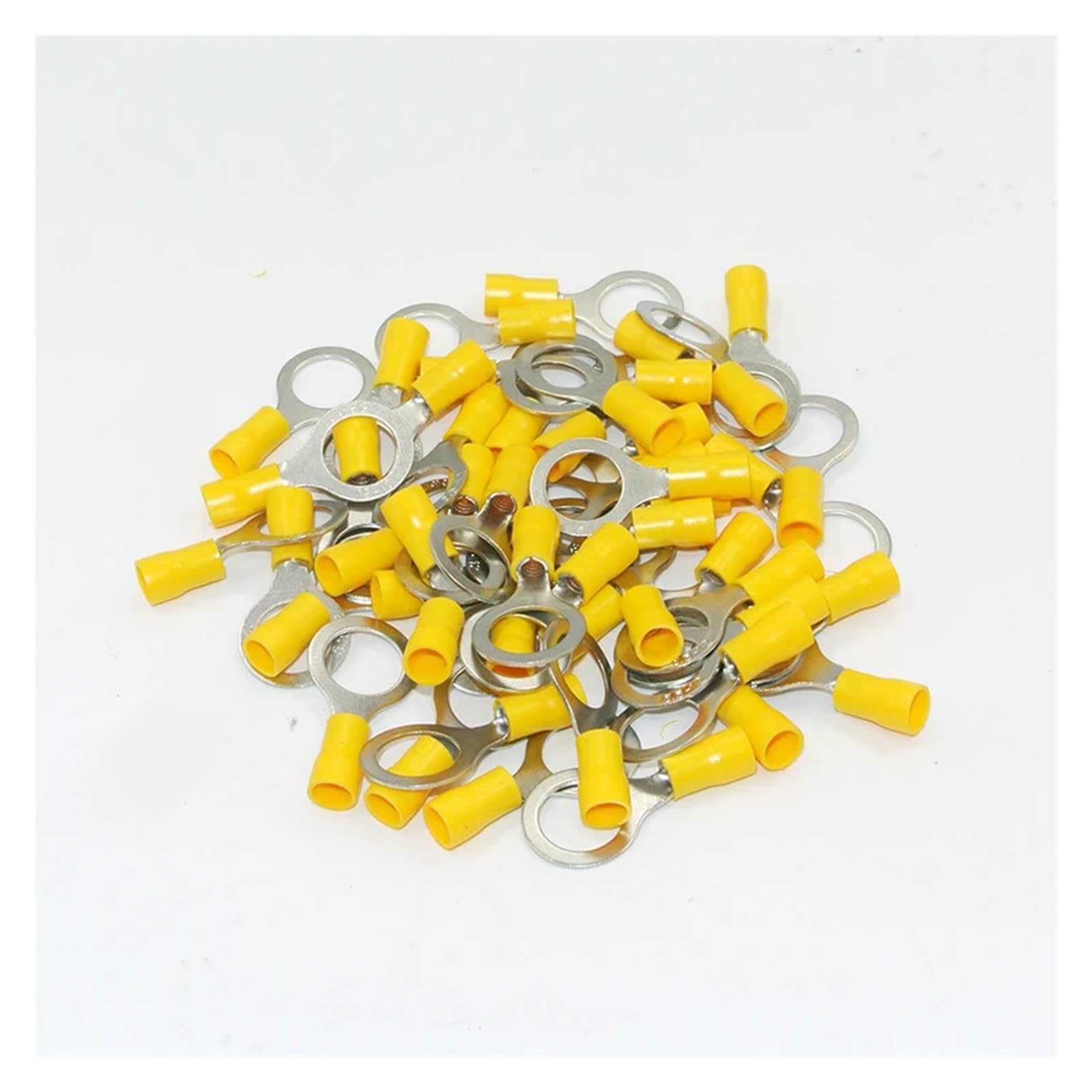 500PCs RV5.5-10 12-10AWG 3/8" Yellow Ring tongue Type Pre Insulated Terminals 500PCs RV5.5-10 12-10AWG 3/8" Yellow Ring tongue Type Pre Insulated Terminals von RVBLRDSE