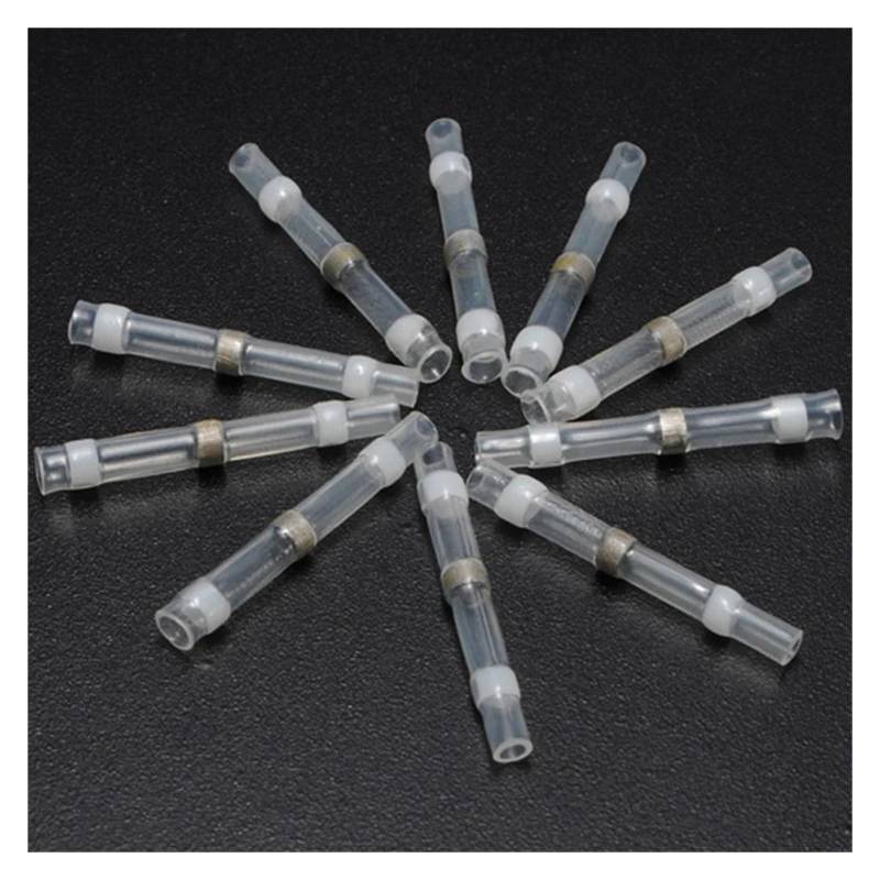 50Pcs Insulated Wire Connectors Solder Sleeve Heat Shrink Wire Splice Connector 26-24AWG For Automobile Applications von RVBLRDSE