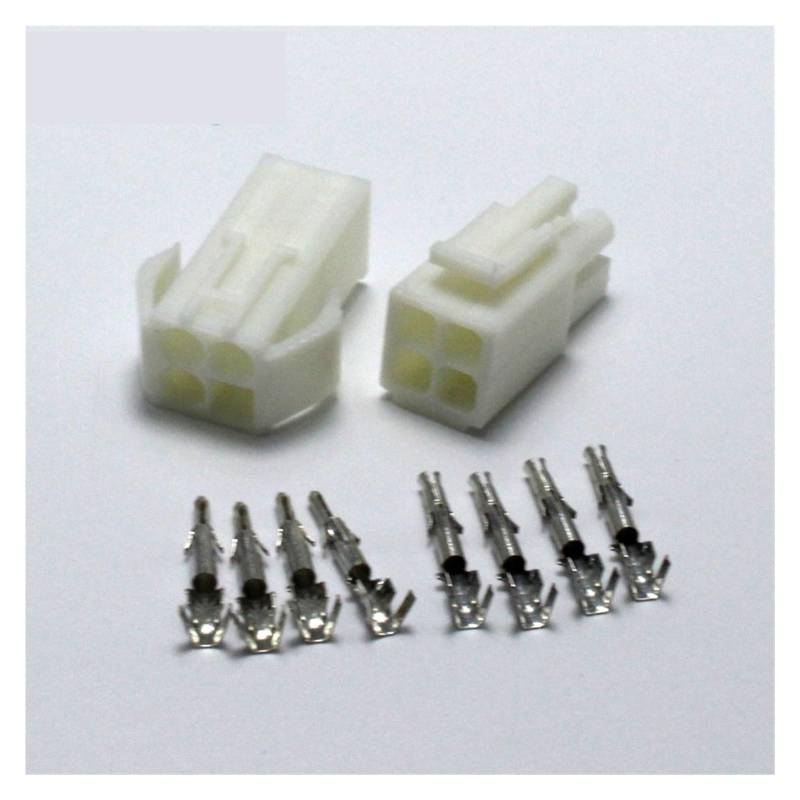 5sets EL-4P Electronic Connector 4.5mm Pitch EL-4.5 4P Multipole Connectors Male Female Socket + terminals von RVBLRDSE