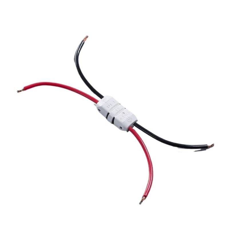 DI-1 100PCS Quick Splice Wire Wiring Connector 23-20 AWG 0.3-0.5mm Dual LED Strip Wire Cable Electrical Crimp Terminal Conductor von RVBLRDSE