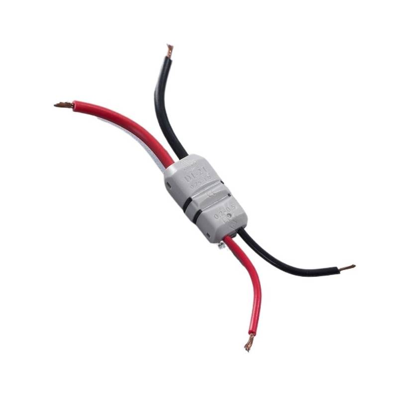 DI-21 100PCS 2 Way Dual Butt Joint 18/23-20GAWG 0.75/0.3~0.5MM Quick Wire Connector Cable Clamp Terminal Splice von RVBLRDSE
