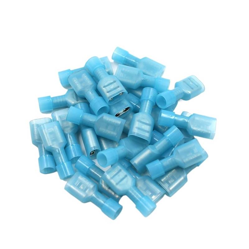 FDFN2-250 FDFN2.5-250 brass Female Insulated Spade joint Cable Wire Connector 100PCS suit 1.5-2.5mm2 16-14AWG von RVBLRDSE