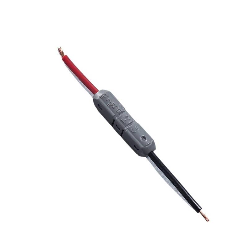 I-2 100PCS Lock Quick Splice Wire Wiring Connector For 1 Line 18AWG 0.75mm2 LED Strip Wire Car Cable Terminal Crimp von RVBLRDSE