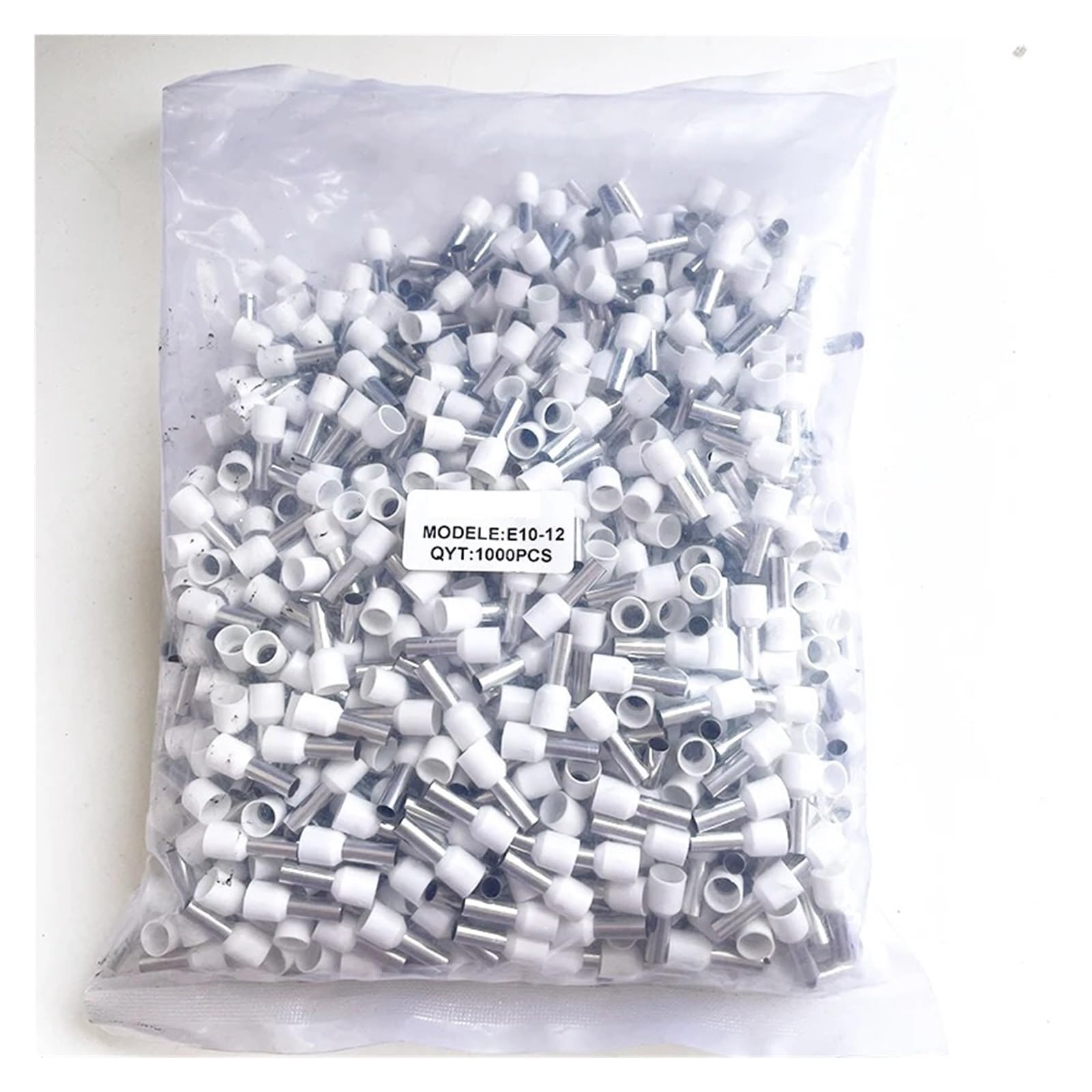 Insulated Cable Cord End Bootlace Ferrule Terminals wire connector For 10mm2 Wire 1000pcs E10-12 Insulated Cable Cord End Bootlace Ferrule Terminals wire connector For 10mm2 Wire 1000pcs E10-12 von RVBLRDSE