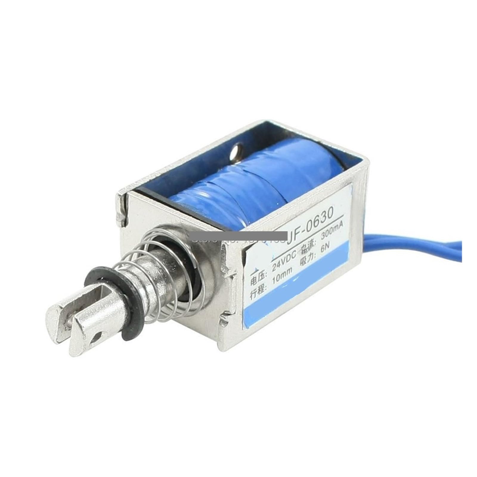 JF-0630B DC 24V 300mA Push Pull Type Open Frame Solenoid Electromagnet 10mm 6N 1.3LB Motor Speed Controllers JF-0630B DC 24V 300mA Push Pull Type Open Frame Solenoid Electromagnet 10mm 6N 1.3LB Motor Speed Controllers von RVBLRDSE