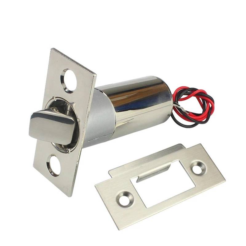 Small electronic bolt lock DC12V door lock concealed control lock access control lock wooden door iron door Motor Speed Controllers von RVBLRDSE