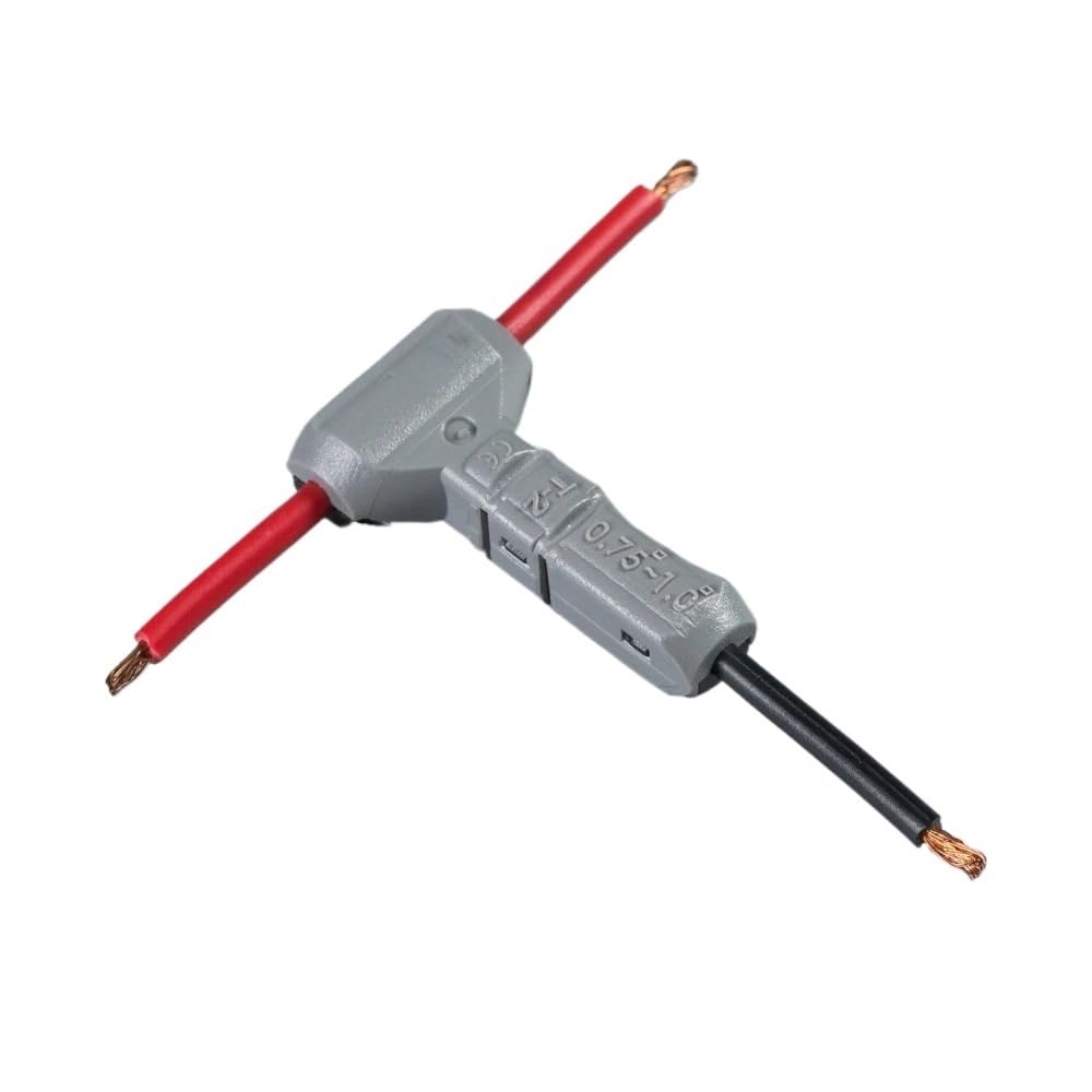 T-2 100PCS T type Lock Quick Splice Wire Connectors for Terminals Crimp Electrical Automotive Car 18AWG 0.75mm Wire Set T-2 100PCS T type Lock Quick Splice Wire Connectors for Terminals Crimp Electrical Automotive Car 18AWG 0.75mm Wire Set von RVBLRDSE