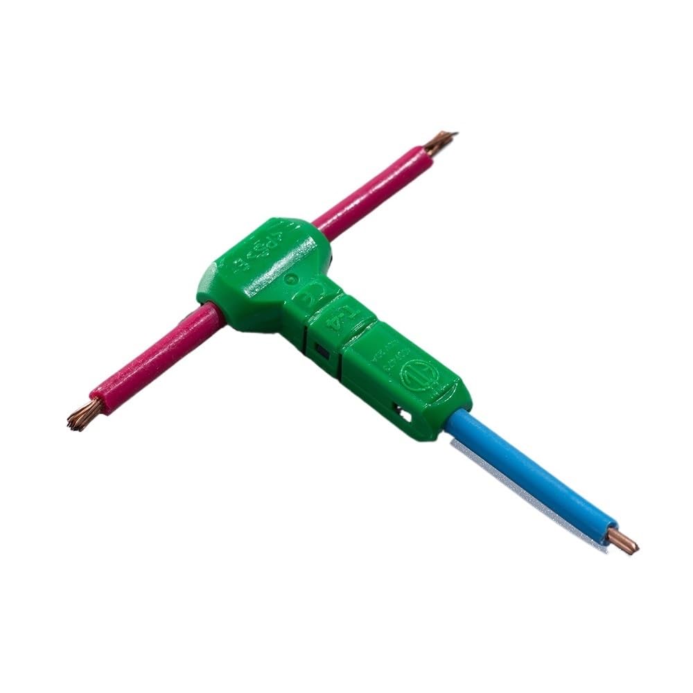 T-4 100PCS T Type Junctioning Tapping Wires Quick Splice Crimp Terminal Wire Convenient Connector for 14~13AWG 2.5mm Line T-4 100PCS T Type Junctioning Tapping Wires Quick Splice Crimp Terminal Wire Convenient Connector for 14~13AWG 2.5mm Line von RVBLRDSE