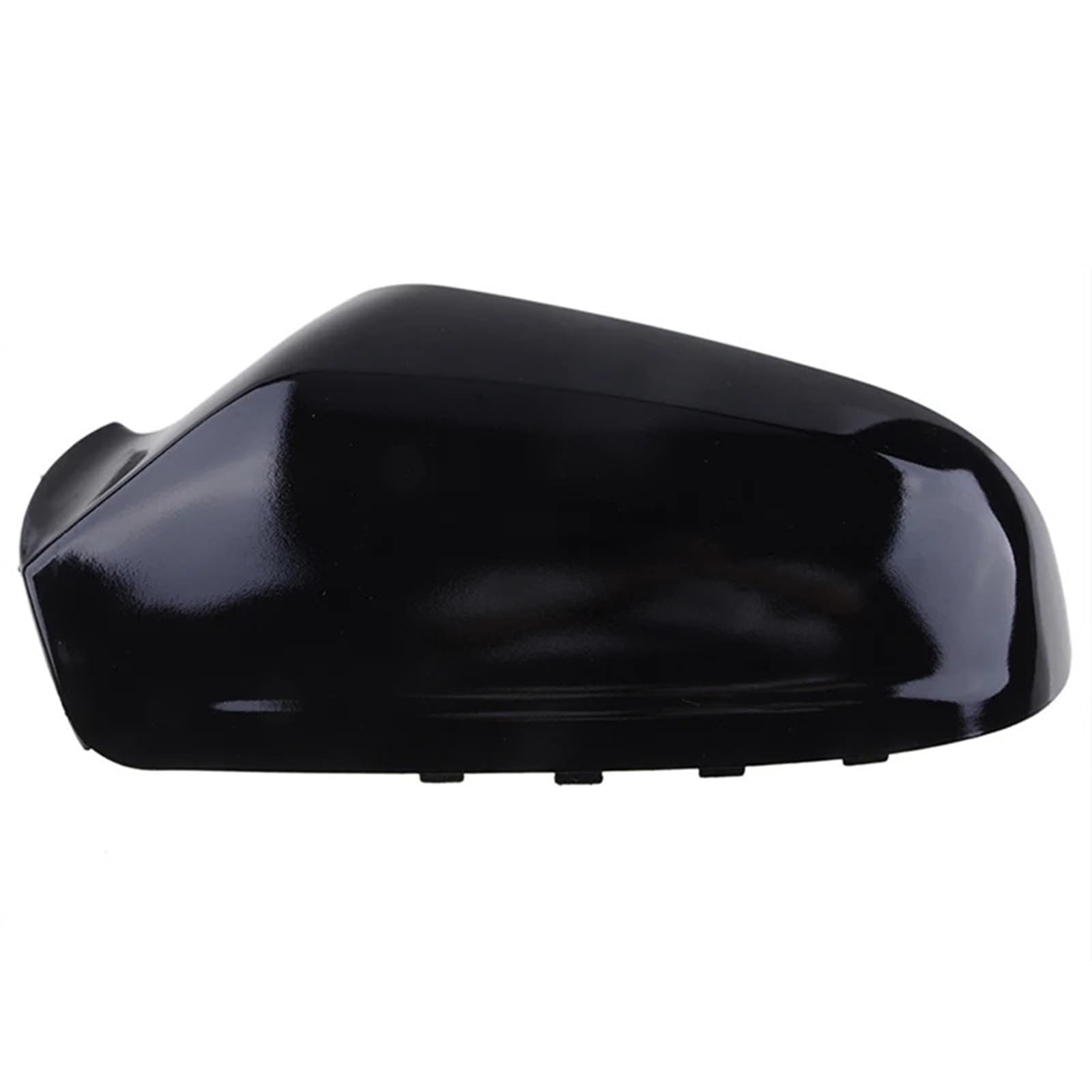 Außenspiegel für 1 Paar Rückspiegelabdeckungsgehäuse, passend für Vauxhall, passend für Opel Astra H 2004–2009, Seitenspiegelkappe, Auto-Ersatzzubehör. Spiegelkappen(Glossy Black L) von RVIFY