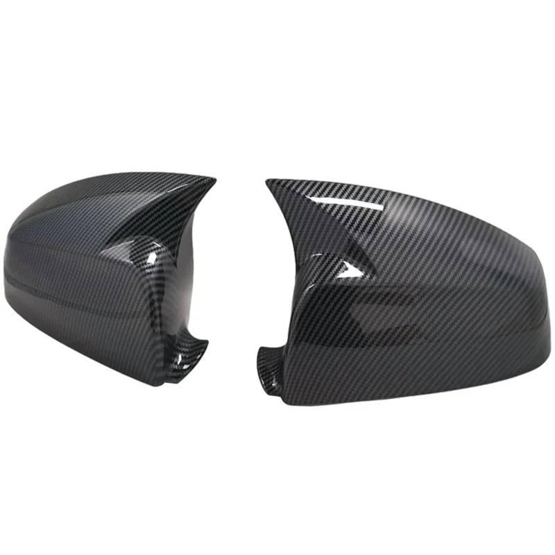 Außenspiegel für Abdeckkappe für Seitenspiegel, passend für BMW 5er 6er 7er E60 E61 E63 E64 F01 F02-F04 F06 F07 F10 F11 F12 F13. Spiegelkappen(Carbon One Pair) von RVIFY