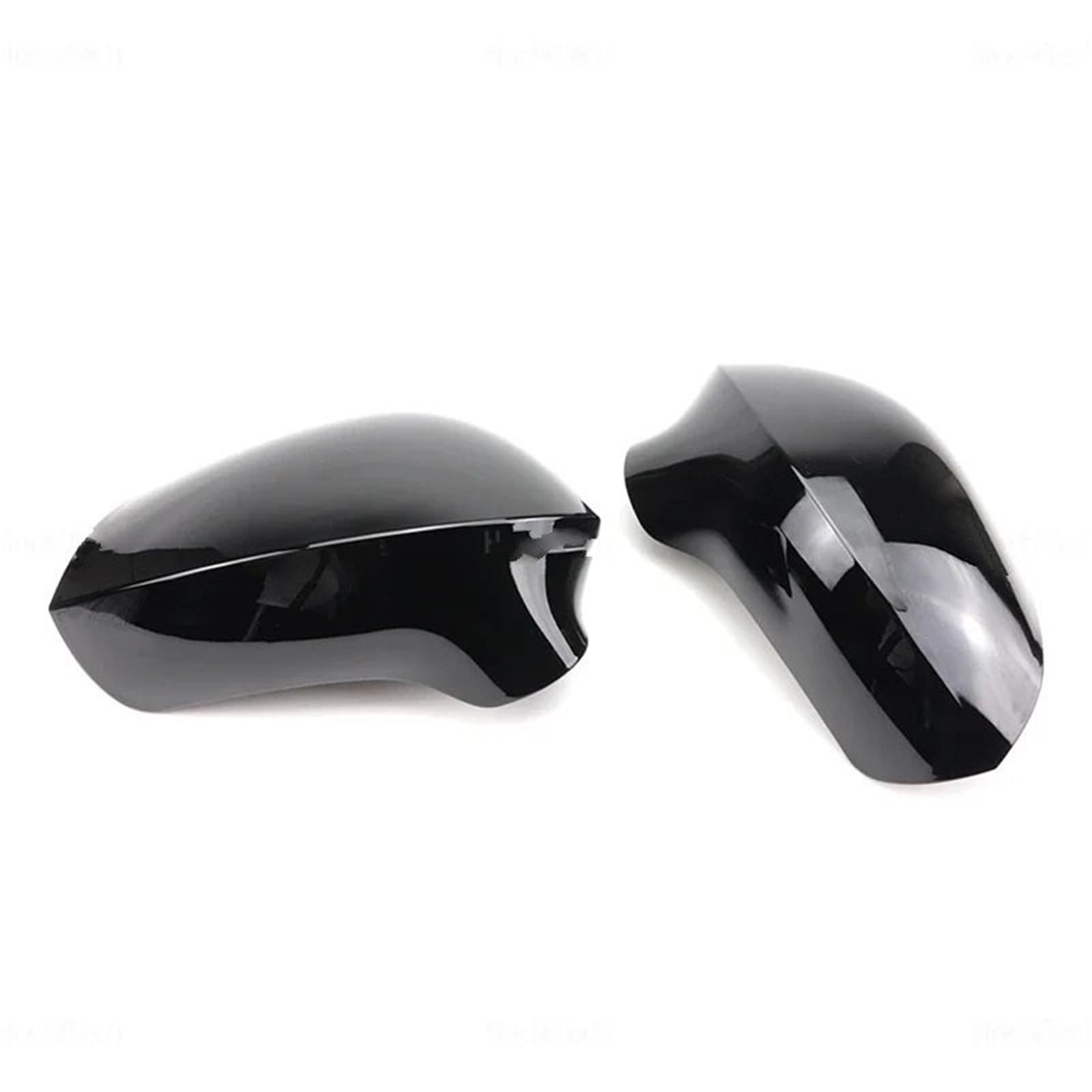 Außenspiegel für Auto-Rückspiegelkappen, passend für Seat Exeo 3R Leon 1P1 2009–2013, passend für Lbiz 6J 2008–2013. Spiegelkappen(Black) von RVIFY