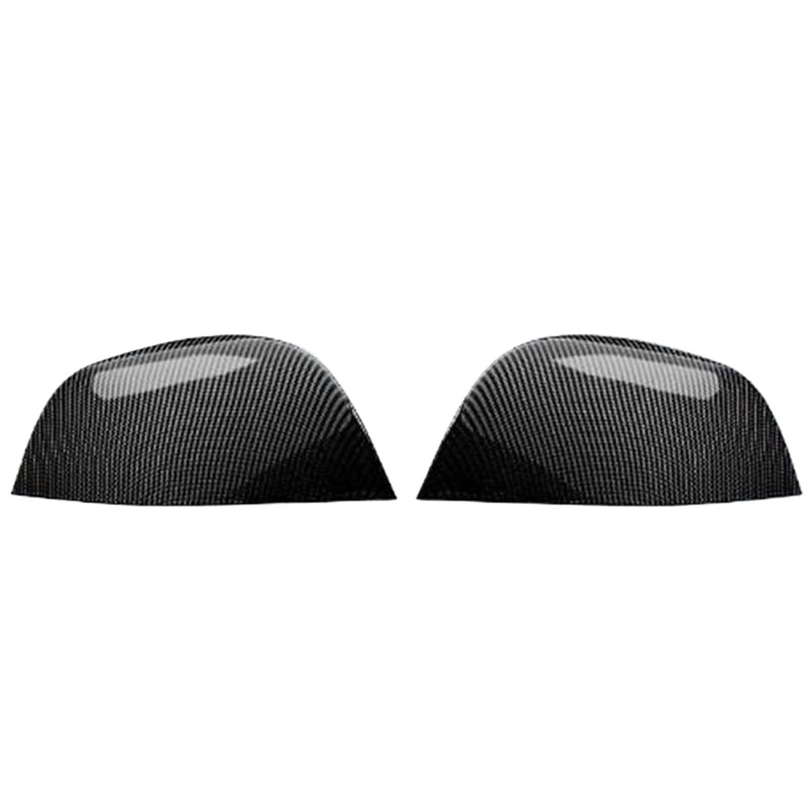 Außenspiegel für Passend für Tesla Model 3 Highland, passend für Model Y, ABS-Rückspiegel, dekorative Schale aus Kohlefaser. Spiegelkappen(3 Bright Carbon) von RVIFY