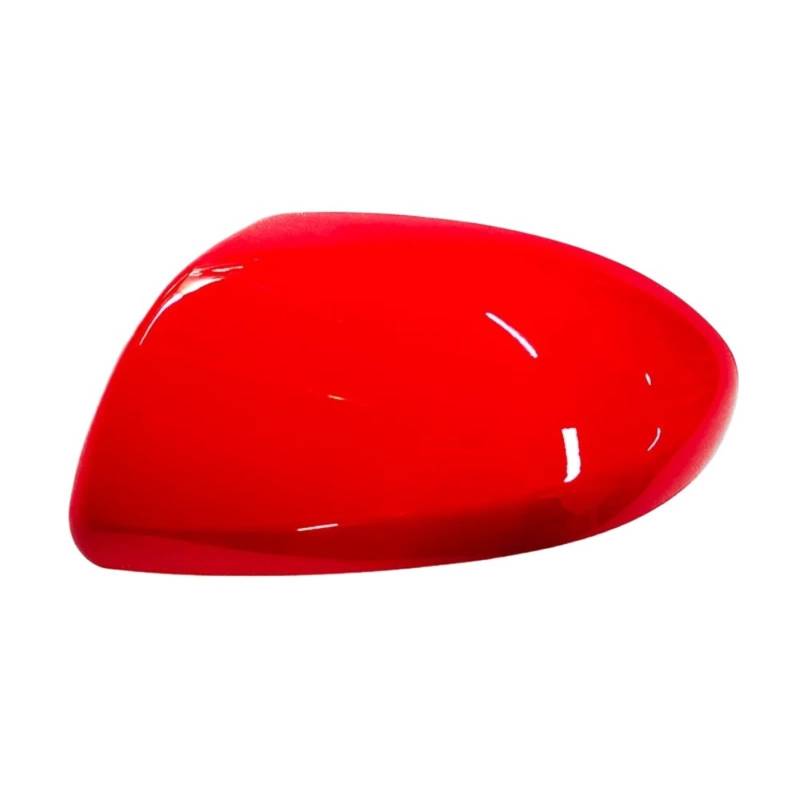 Außenspiegel für Rückspiegeldekoration passend für Mazda 2 DEMIO 2007–2014, Spiegelabdeckung, Gehäusedeckel. Spiegelkappen(L Red) von RVIFY