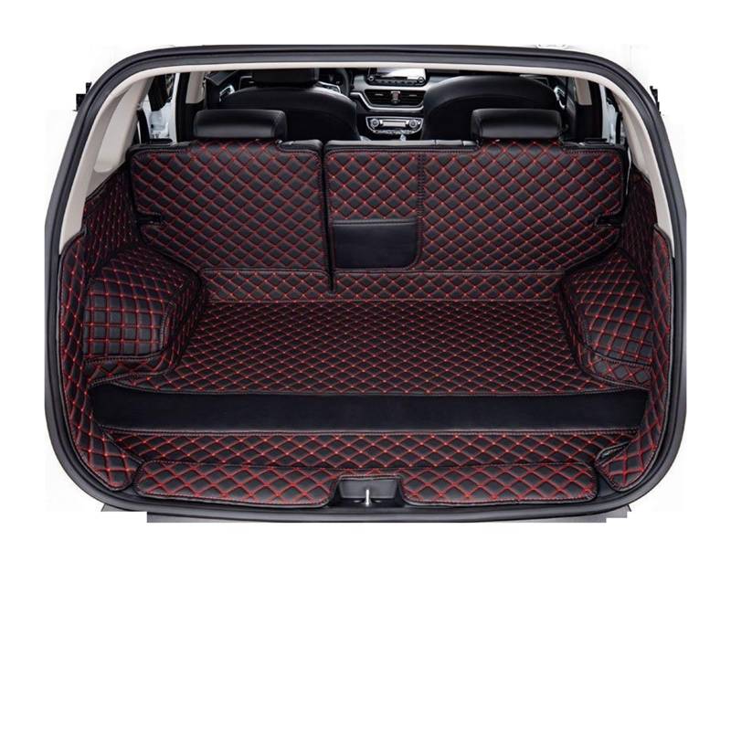 Car Trunk Liner Auto-Kofferraummatte, vollständige Abdeckung, passend für Kia K3/Ceed 2019–2023, 2022, 2021, 2020, Auto-Abdeckung, Cargo-Liner, Innenraum Kofferraum Schutzmatte(Red) von RVIFY