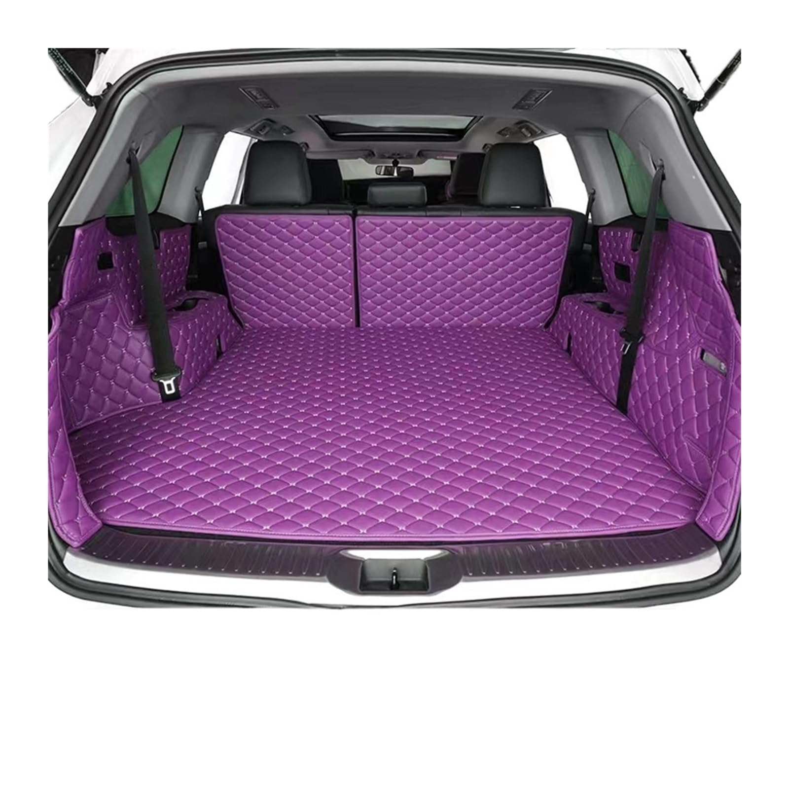 Car Trunk Liner Auto-Kofferraummatten Fit für Kia Stinger Cerato Ev6 Rio Seltos Ceed Auto Boot Interior wasserdichte Schutzpolster Kofferraum Schutzmatte(Color 14) von RVIFY