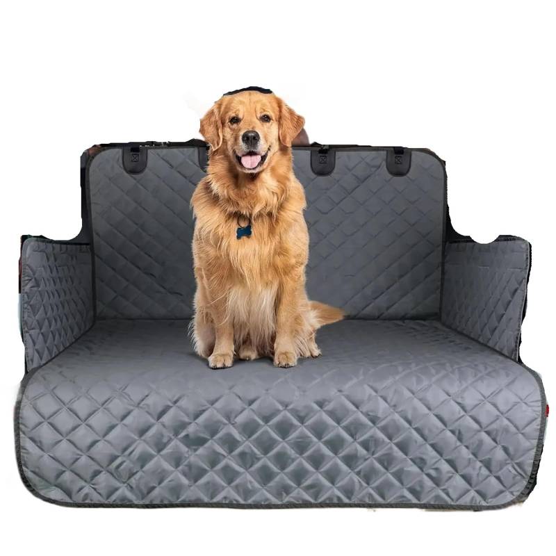 Car Trunk Liner Autositzbezug Kofferraummatte Wasserdicht SUV Cargo Liner Für Hunde Waschbar Haustier Reisezubehör Kofferraum Schutzmatte von RVIFY